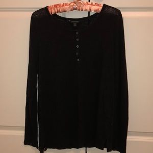 Black long sleeve t shirt